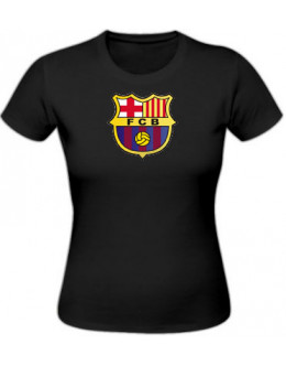 Dámske tričko Fc Barcelona - čierne