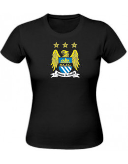 Dámske tričko Manchester City - čierne
